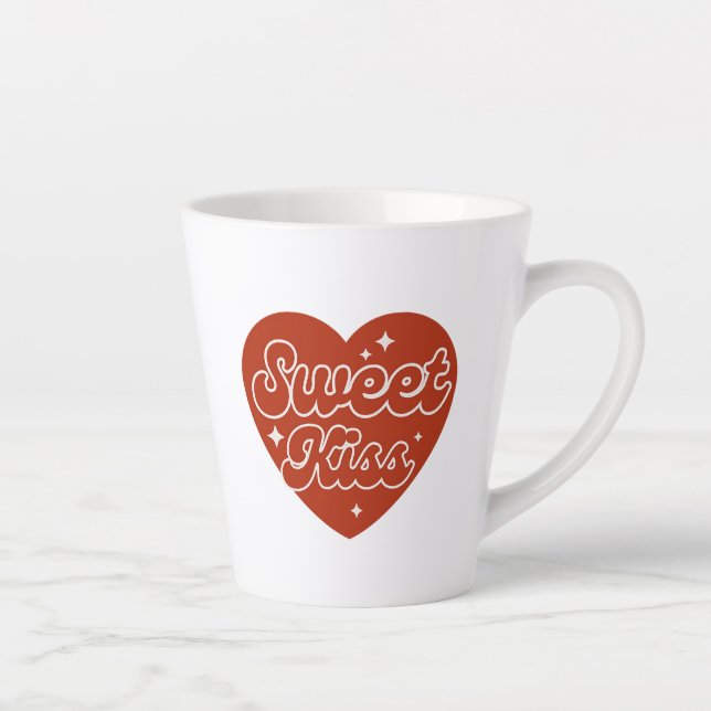 Süße Kuss Latte Tasse (Rechts)