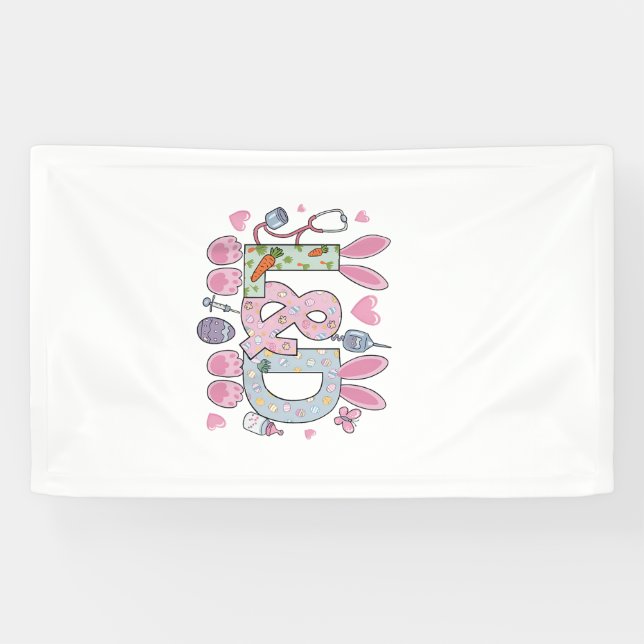 Süße L&D Entbindungs- und Entbindungskrankenschwes Banner (Horizontal)