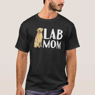 Süße Labrador Kunst für Frauen Mama Labrador Retri T-Shirt