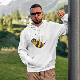 Süße lächelnde Bienen Hoodie