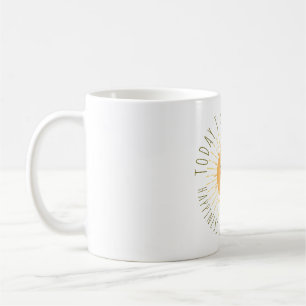 Süße lächelnde Sonne Kaffeetasse