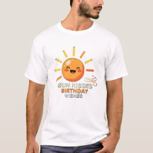 Süße lächelnde Sonnengratulations-T-Shirt für Männ
