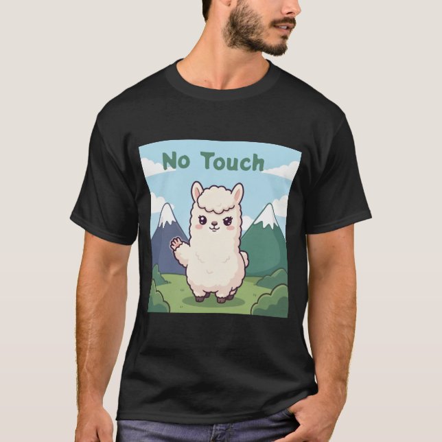 Süße Lama  T-Shirt (Vorderseite)