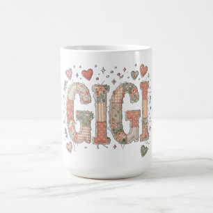 Süße Land-Patchwork-Gigi Kaffeetasse