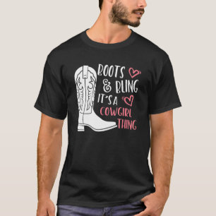 Süße Landmädchen-Stiefel - Schmück es, das ist Cow T-Shirt