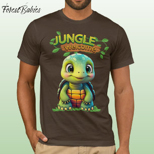 Süße Landschildkröte Box-Schildkröte Tier Charakte T-Shirt