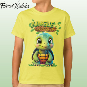 Süße Landschildkröte Box-Schildkröte Tier Charakte T-Shirt