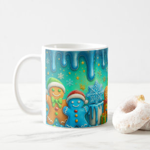 Süße Lebkuchen-Weihnachts-Tasse-Wrap Kaffeetasse