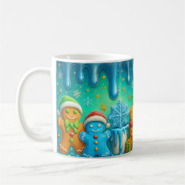Süße Lebkuchen-Weihnachts-Tasse-Wrap Kaffeetasse