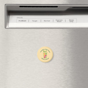Süße leckere Joghurt-Smoothies Fruchtsaft Bar Shop Magnet