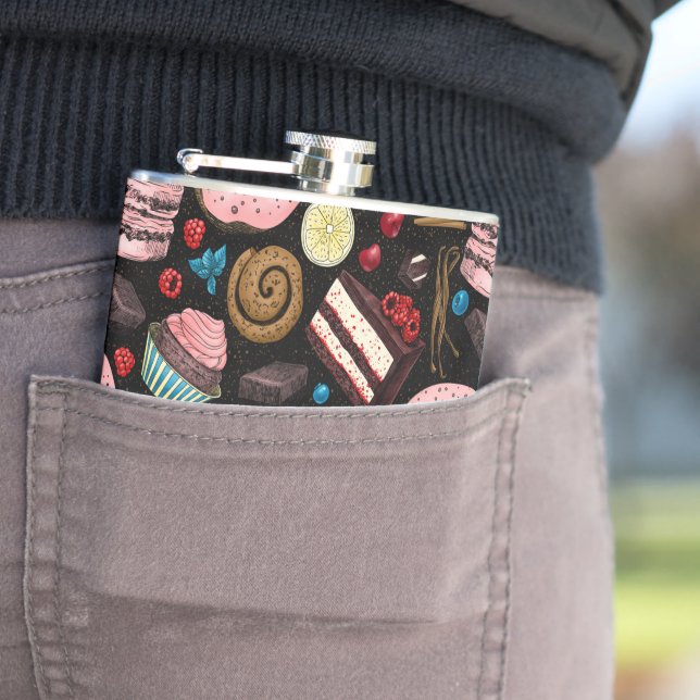 Süße Leckereien Flachmann (Beispiel)