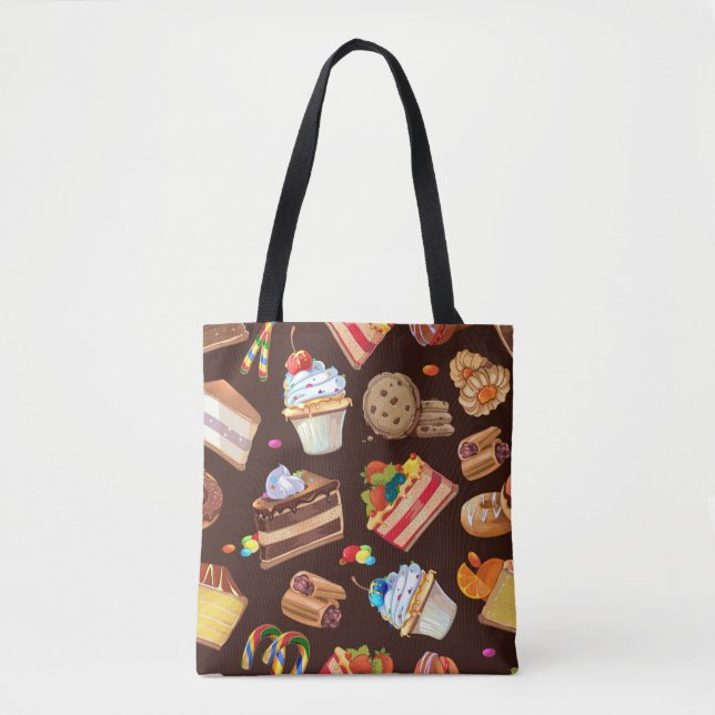 Süße Leckereien Tasche (Vorderseite)