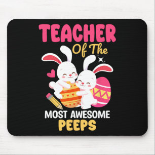 Süße Lehrerin der tollsten Hasen Ostern Bu Mousepad