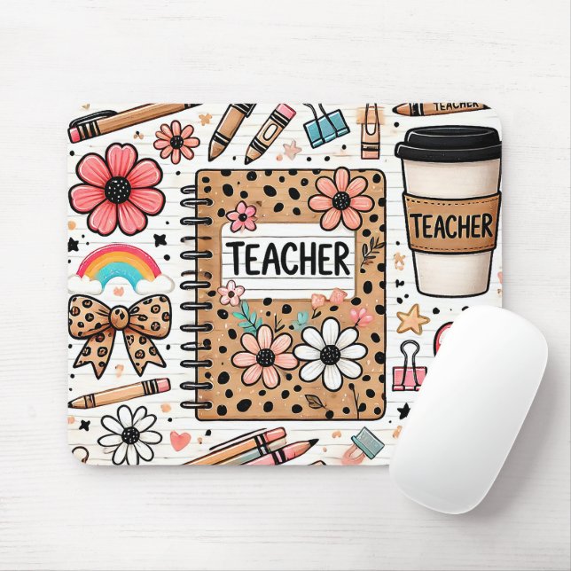 Süße Lehrerin Mousepad (Mit Mouse)