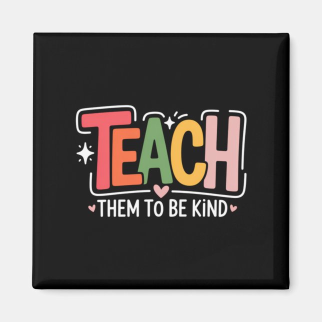 Süße Lehrerin Schule Magnet (Vorne)