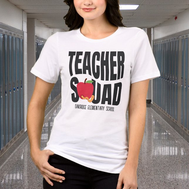 Süße Lehrertruppe Tri-Blend Shirt (Von Creator hochgeladen)