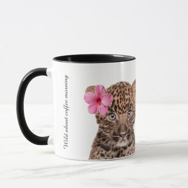 Süße Leopard-Tasse  Tasse (Links)