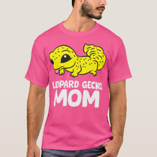 Süße Leopardgecko-Mutter Reptil Gecko Tier Leopar T-Shirt