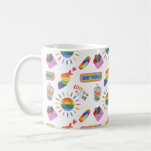 Süße LGBTQ+ Kaffeetasse