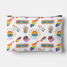 Süße LGBTQ+-Pride-Accessoires-Make-up-Tasche