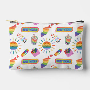 Süße LGBTQ+-Pride-Accessoires-Make-up-Tasche Zubehörtasche