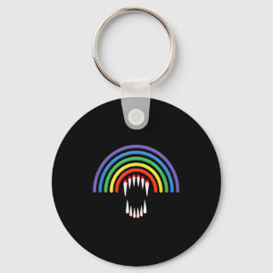 Süße Lgbtq Vamre Lgbt Halloween Geist Regenbogen S Schlüsselanhänger