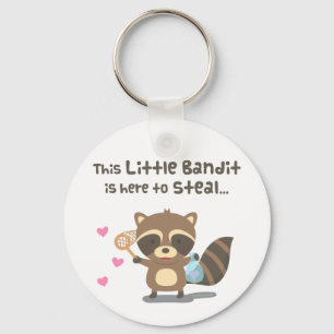 Süße Liebe Kleiner Maskierter Bandit Waschbär Schl Schlüsselanhänger