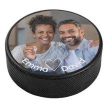 Süße Liebes-Herz-Foto-Paare Personalisierte Namen