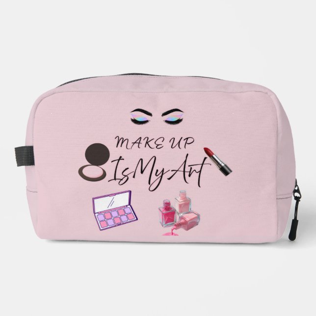 Süße Liebes-Make-up-Tasche Waschbeutel (Vorderseite)
