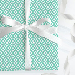 Süße Liebesherzen Gittergeflecht Hübsche Minz-Gebu Geschenkpapier