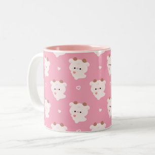 Süße Liebeskuh Zweifarbige Tasse