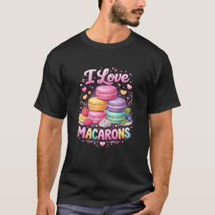 Süße Liebesmakronen T-Shirt