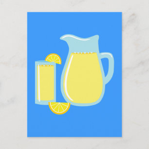 Süße Limonade Postkarte