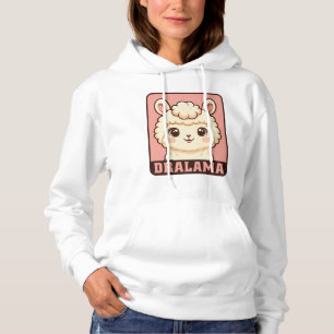 Süße Llama-Illustration T-Shirt-Design Hoodie