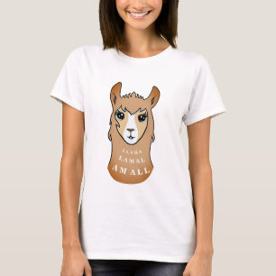 Süße Llama-Königin T-Shirt