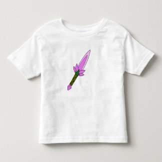 Süße Lotusblüten-Fantasie-Dolch-Magischer-Sticker Kleinkind T-shirt