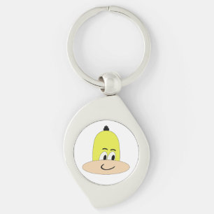 Süße lustige Cartoon-Figur Schlüsselanhänger