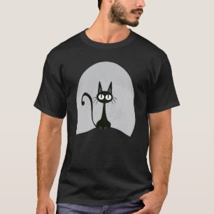 Süße lustige MEAW Kitty Mond Katze streicheln für  T-Shirt