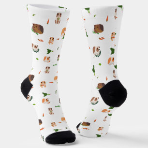 Süße lustige Meerschweinchen Haustier Muster Socken