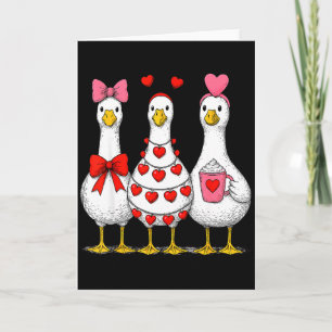 Süße Lustige Nur Eine Liebe Gans Entenliebhaber Va Karte
