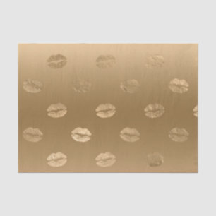 Süße Mädchen-Küsse Femininer Glamour Sinnliche Lip Seidenpapier