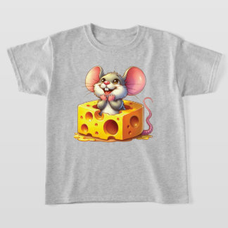 Süße Mädchen Mäuseliebhaber T-Shirt