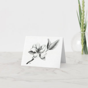 Süße Magnolie Karte