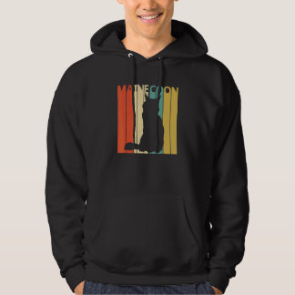 Süße Maine Coon Katze Hoodie