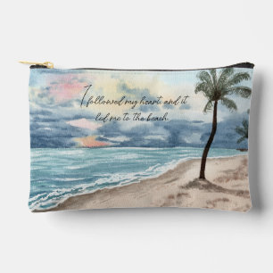 süße Make-up-Tasche Reißverschluss-Tote Strand Zubehörtasche