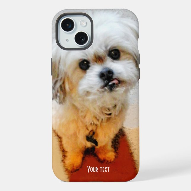 Süße Malshi iPhone 15 Plus Hülle (Rückseite)
