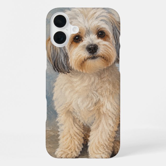 Süße Malshi iPhone 16 Plus Hülle (Rückseite)