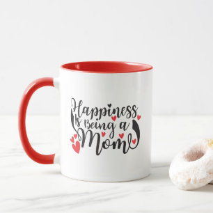 Süße Mama Glück Wortkunst Tasse