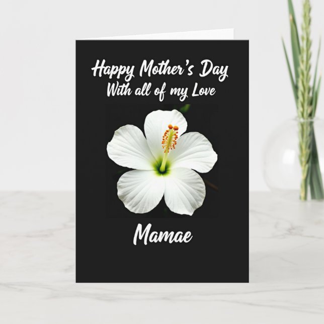 Süße Mama Muttertagskarte Karte (Vorderseite)