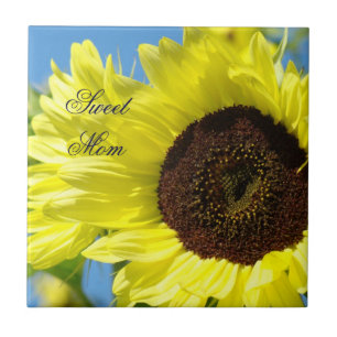 Süße Mamafliesenkunst Sonnenblume-Fliesengeschenke Fliese